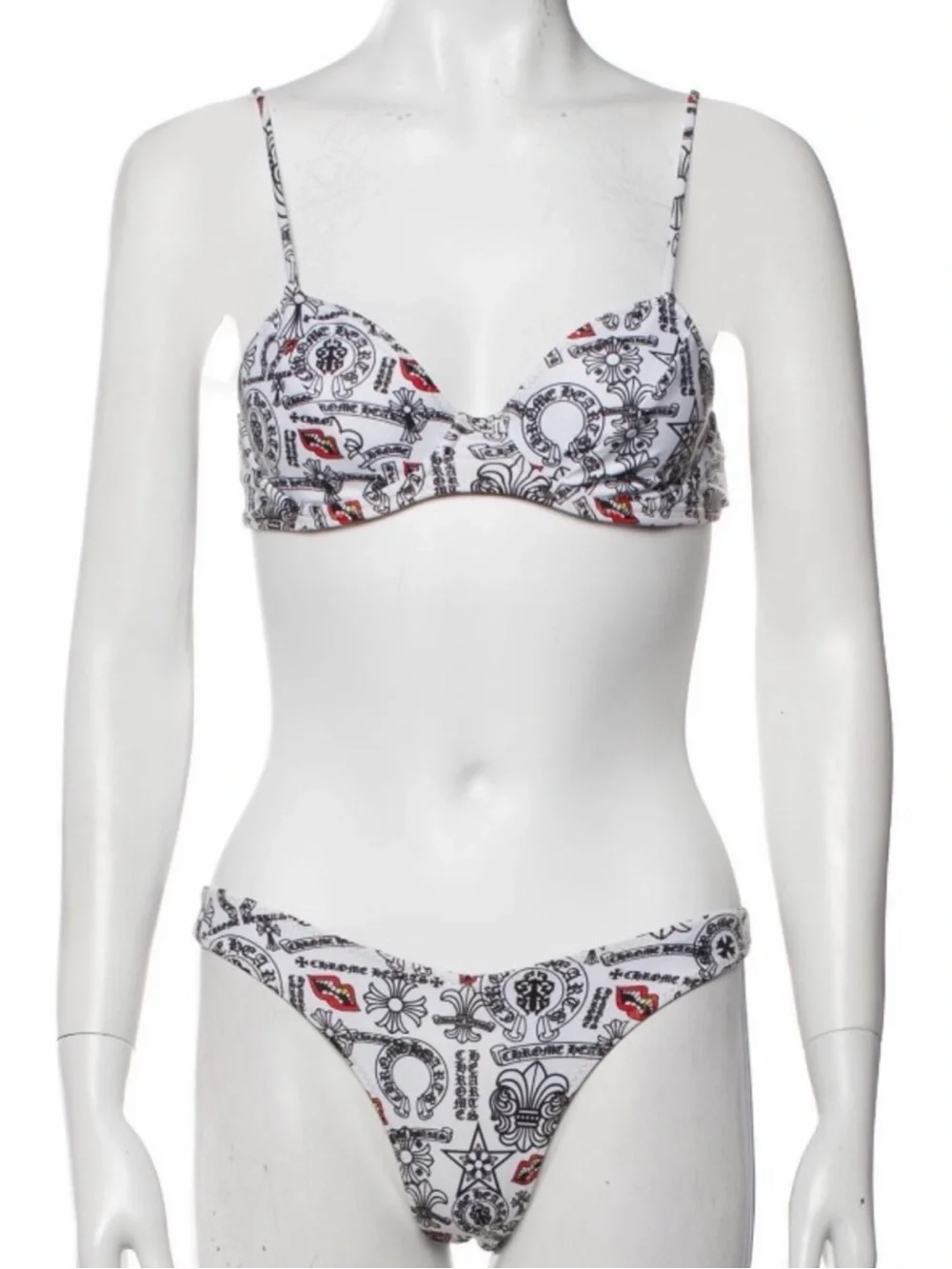 Chrome hearts Marty boy x dipped in blue bikini